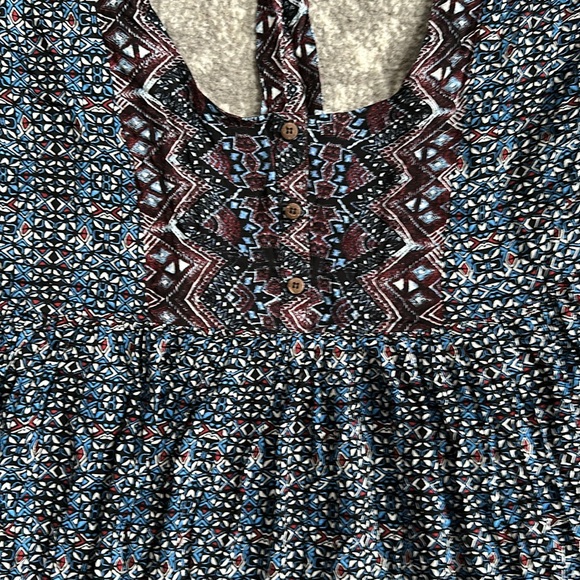 Free People Sundown Babydoll dress in Blue - Picture 7 of 11
